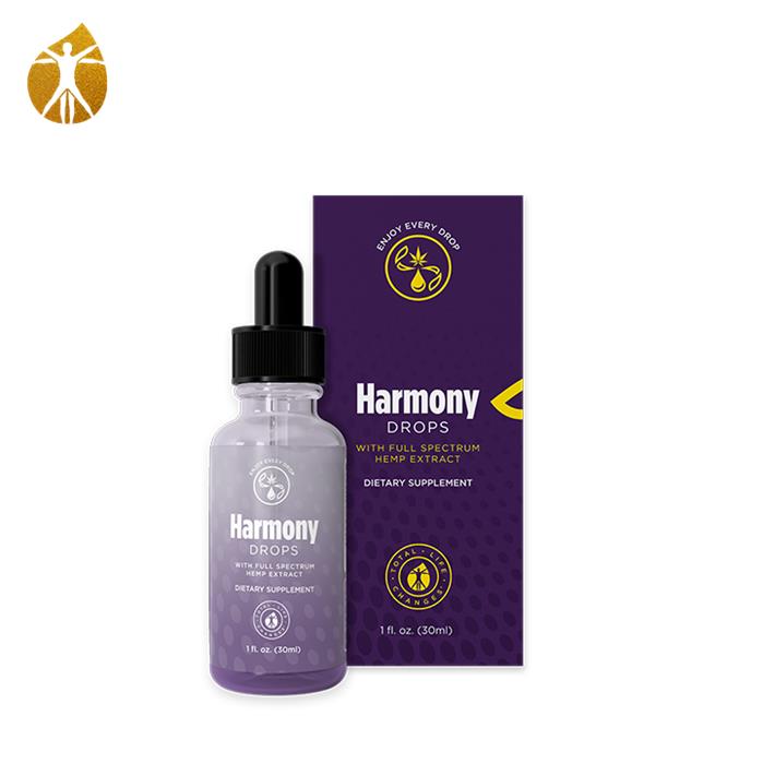 Product image for Harmony Drops with Full-Spectrum Hemp Extract