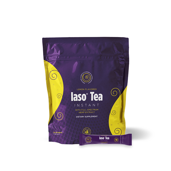 Product image for Lemon Iaso® Instant Tea with Full Spectrum Hemp Extract